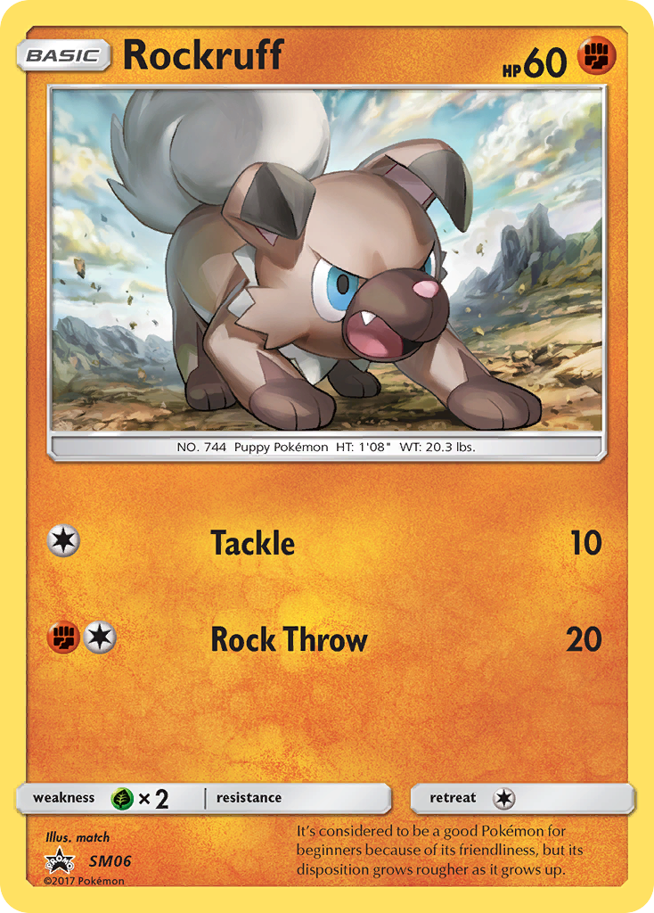 Rockruff - SM06/248 - SM Promos Holofoil