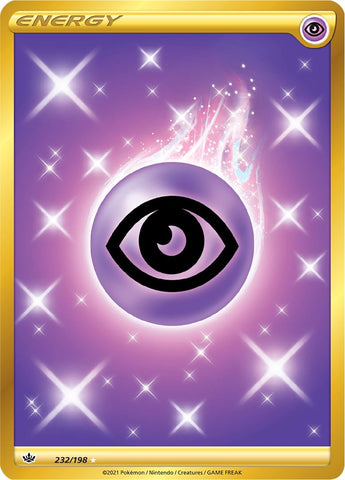 Psychic Energy (Secret) 232/198 - SWSH06 Chilling Reign Holofoil