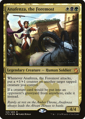 Anafenza, the Foremost (PRE-163) - Khans of Tarkir Promos Foil