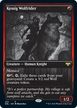 Kessig Wolfrider (DBL-432) - Innistrad: Double Feature