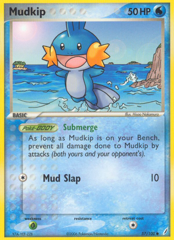 Mudkip - 057/100 57/100 - Crystal Guardians