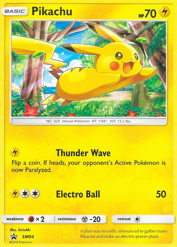 Pikachu - SM04/248 - SM Promos Holofoil
