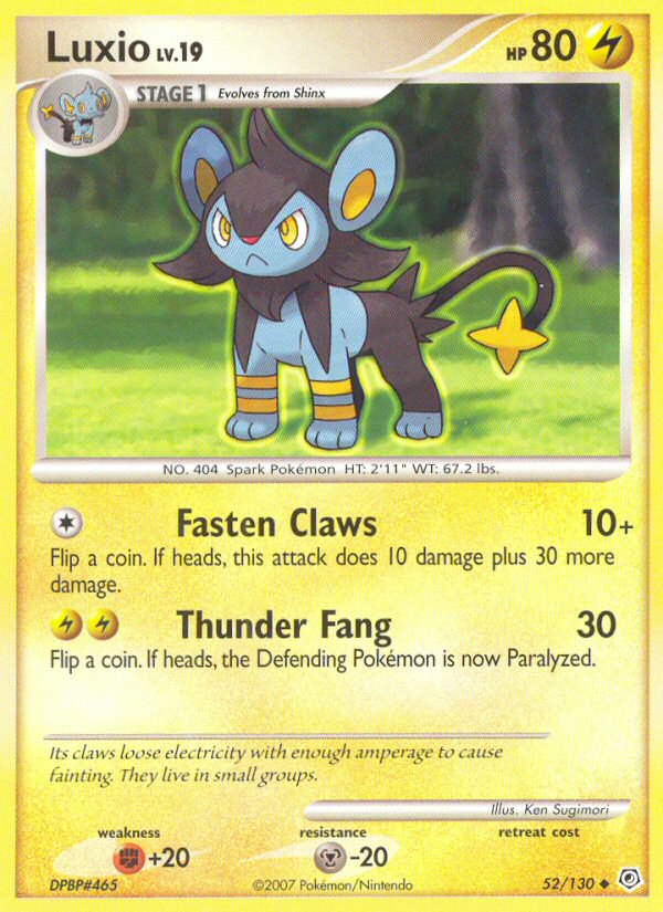 Luxio/130 - Diamond and Pearl