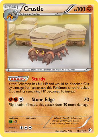 Crustle/149 - Boundaries Crossed Holofoil