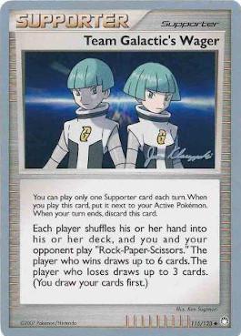 Team Galactic's Wager - 2008 (Jason Klaczynski) 115 - World Championship Decks