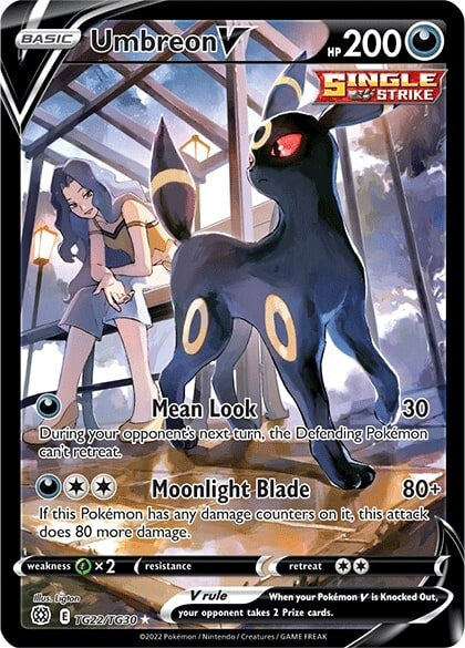 Umbreon V TG22/30 - SWSH09 Brilliant Stars Trainer Gallery Holofoil