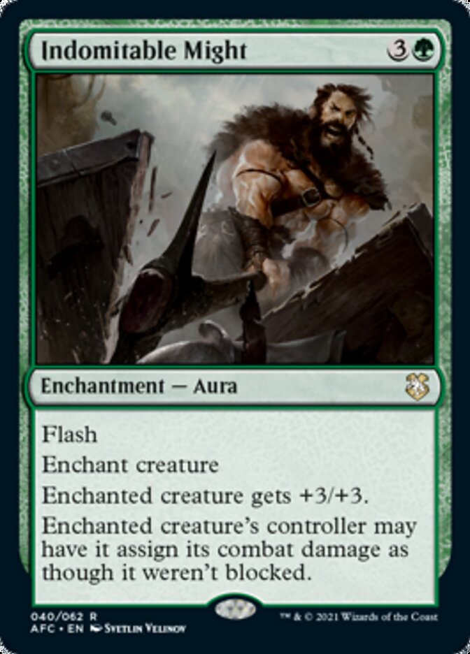 Indomitable Might (AFC-040) - Forgotten Realms Commander