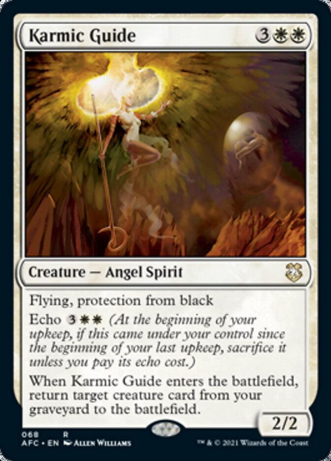 Karmic Guide (AFC-068) - Forgotten Realms Commander
