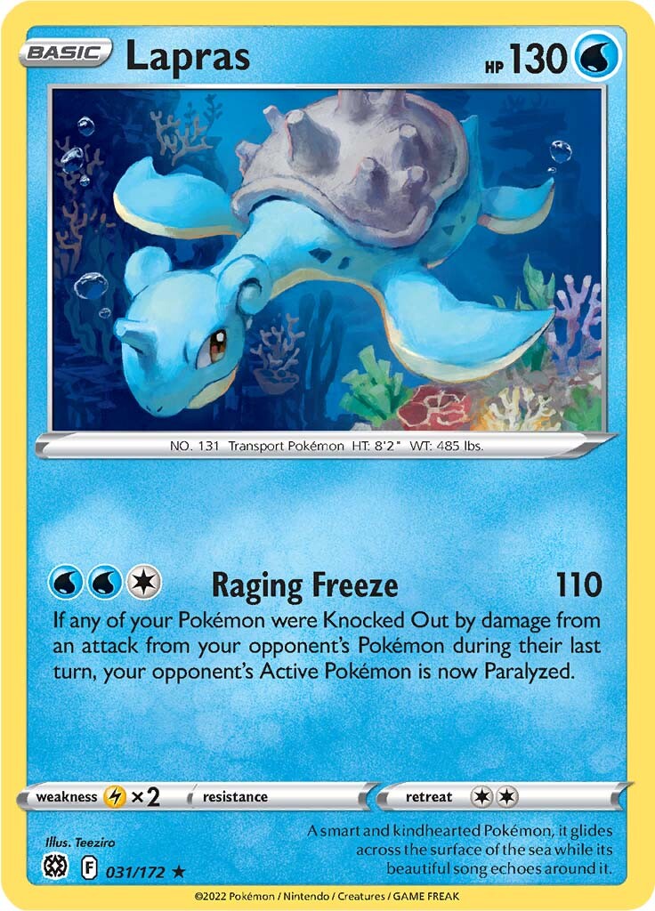 Lapras 31/172 - SWSH09 Brilliant Stars