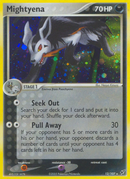 Mightyena/107 - Deoxys Holofoil