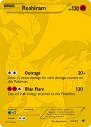 Reshiram (114 Full Art Secret Rare)/113 - Legendary Treasures Holofoil
