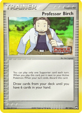 Professor Birch/108 - Power Keepers Reverse Holofoil