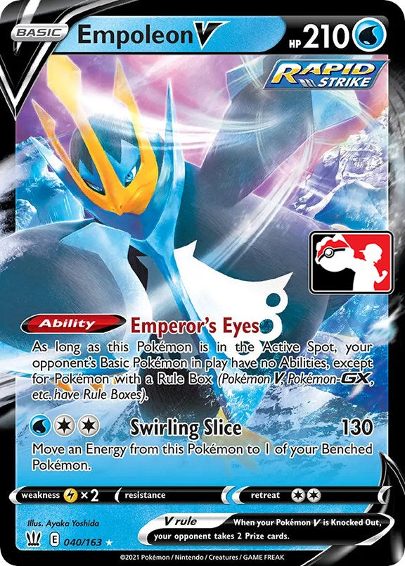Empoleon V - Prize Pack Series Cards Holofoil