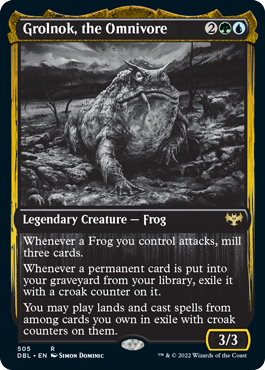 Grolnok, the Omnivore (DBL-505) - Innistrad: Double Feature
