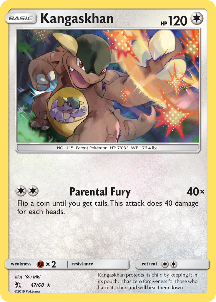 Kangaskhan 47/68 - Hidden Fates