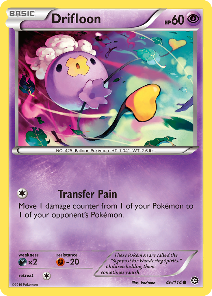 Drifloon 46/114 - XY  Steam Siege