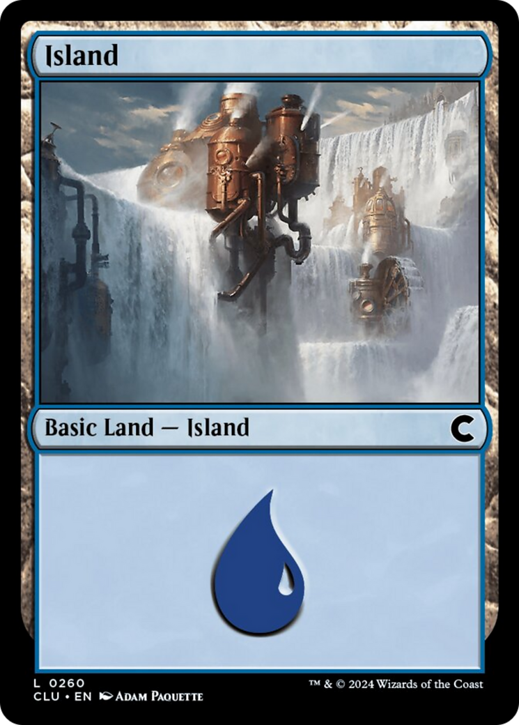 Island (0260) (CLU-260) - Ravnica: Clue Edition
