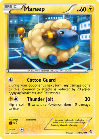 Mareep 38/124 - Dragons Exalted