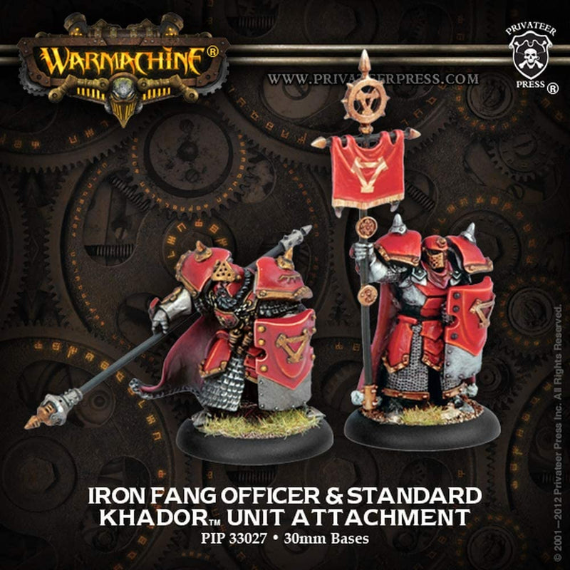 Iron Fang Officer & Standard - PIP33027 (Online Only)