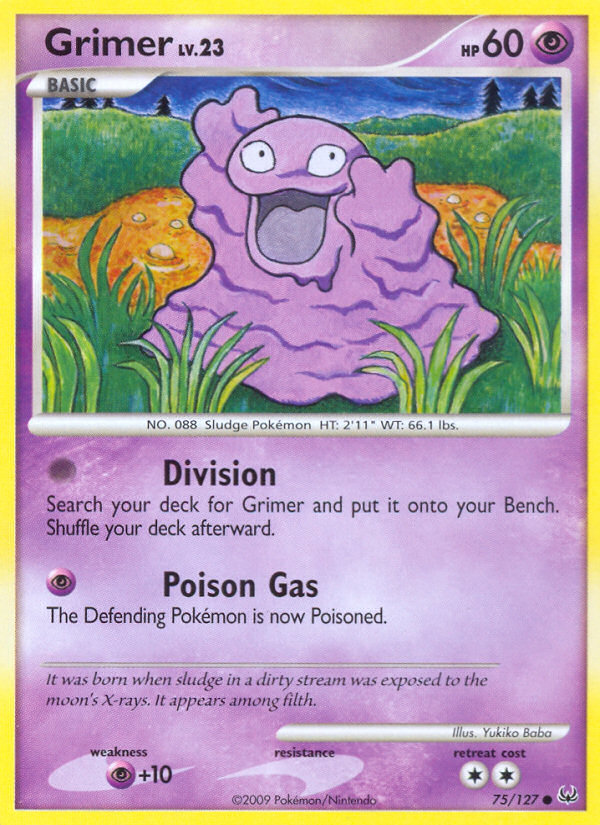 Grimer/127 - Platinum