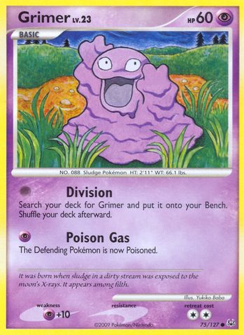 Grimer/127 - Platinum