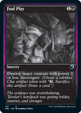 Foul Play (DBL-101) - Innistrad: Double Feature