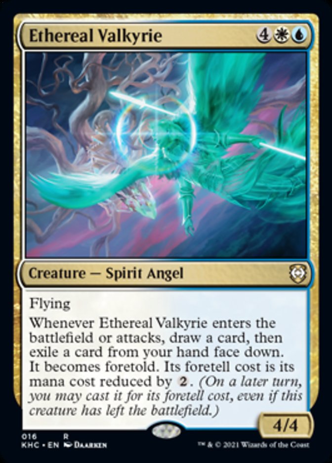 Ethereal Valkyrie (KHC-016) - Kaldheim Commander