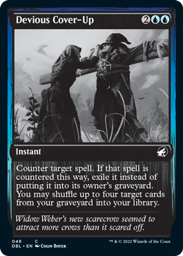 Devious Cover-Up (DBL-048) - Innistrad: Double Feature