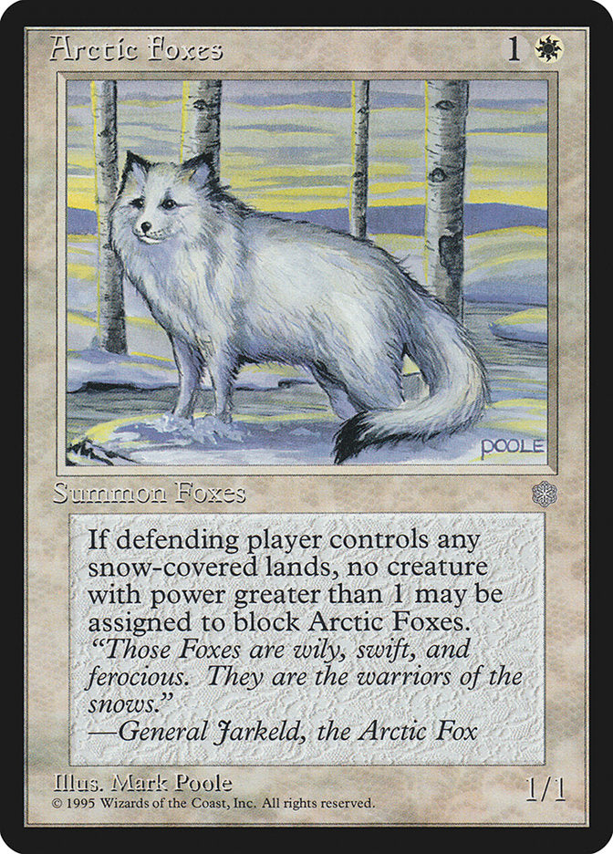 Arctic Foxes (ICE-) - Ice Age
