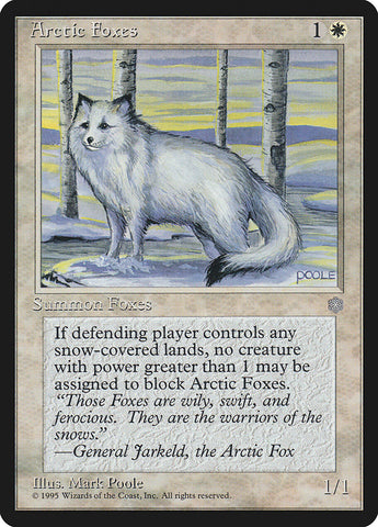 Arctic Foxes (ICE-) - Ice Age