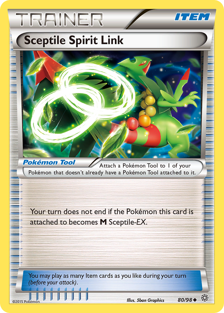 Sceptile Spirit Link 80/98 - XY  Ancient Origins