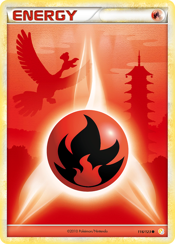 Fire Energy 116/123 - HeartGold SoulSilver