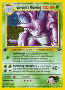 Giovanni's Nidoking 7/132 - Gym Challenge 1st Edition Holofoil