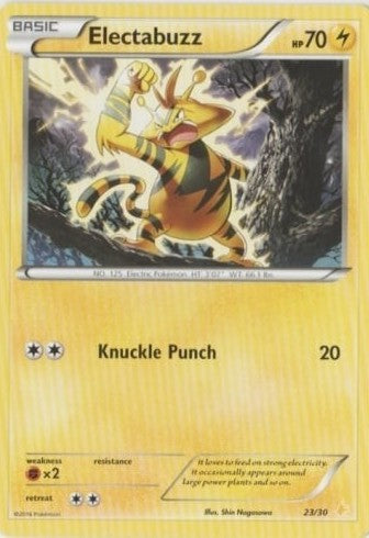 Electabuzz (23) - XY Trainer Kit Pikachu Libre & Suicune