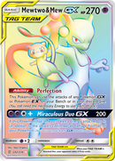 Mewtwo & Mew GX (Secret)/236 - SM  Unified Minds Holofoil