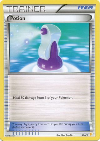 Potion (21 - Pikachu Libre Deck) - XY Trainer Kit Pikachu Libre & Suicune