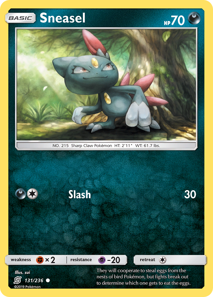 Sneasel 131/236 - SM  Unified Minds