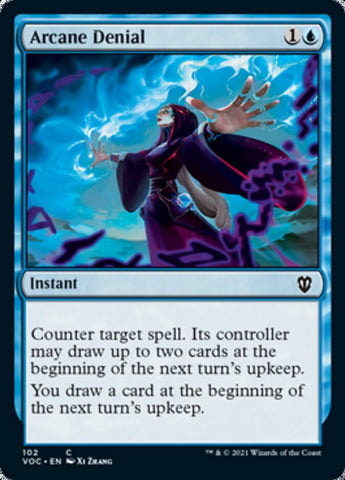 Arcane Denial (VOC-102) - Crimson Vow Commander