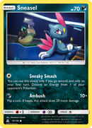 Sneasel 73/156 - SM  Ultra Prism