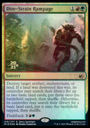 Dire-Strain Rampage (PRE-219) - Innistrad: Midnight Hunt Promos Foil