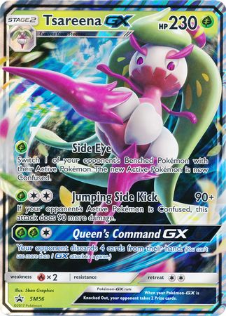 Tsareena GX - SM56 - Jumbo Cards Holofoil