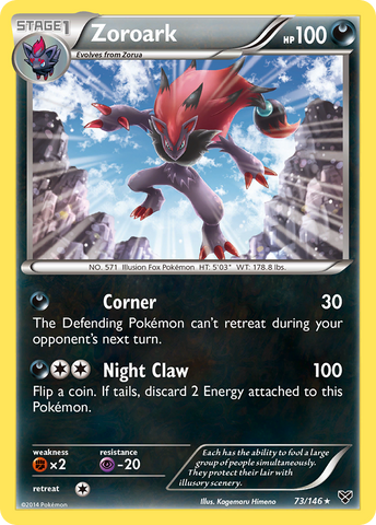 Zoroark 73/146 - XY Base Set Holofoil