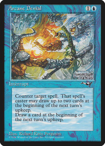 Arcane Denial (Axe) (ALL-033) - Alliances