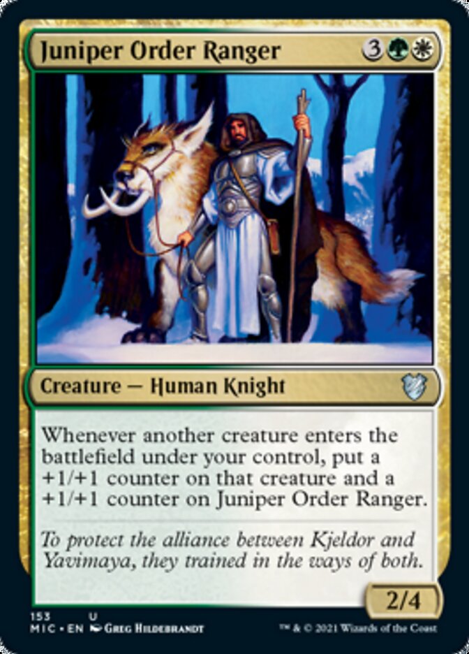 Juniper Order Ranger (MIC-153) - Midnight Hunt Commander