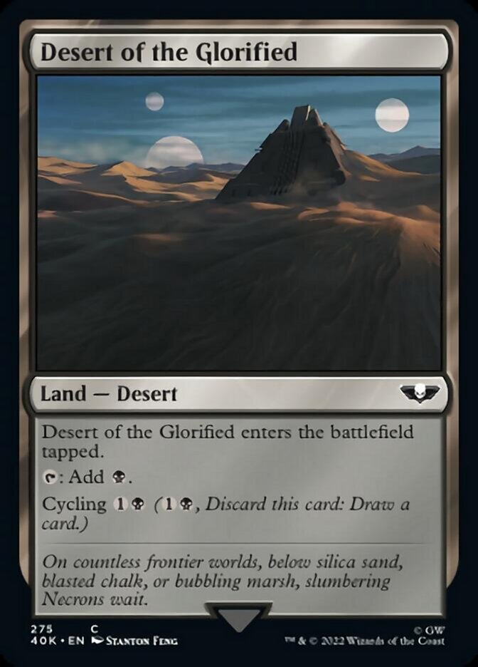 Desert of the Glorified (40K-275) - Warhammer 40,000 Commander