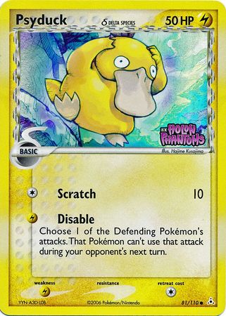 Psyduck (Delta Species) 81/110 - Holon Phantoms Reverse Holofoil