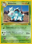 Nidorina 40/64 - Jungle 1st Edition