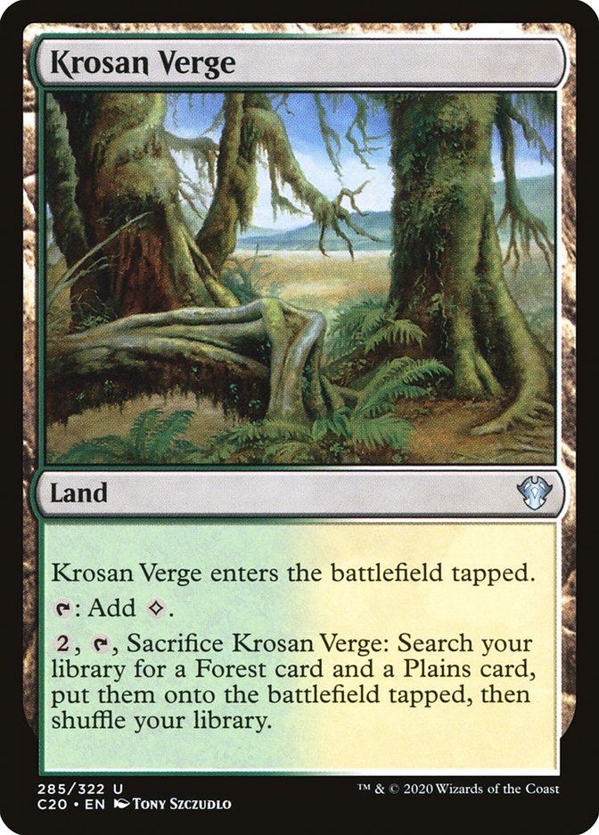 Krosan Verge (C20-285) - Commander 2020