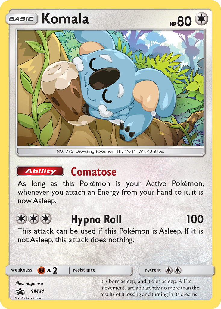 Komala - SM41 SM41/248 - SM Promos Holofoil