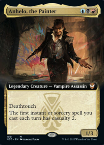 Anhelo, the Painter (Extended Art) (NCC-100) - New Capenna Commander: (Extended Art)